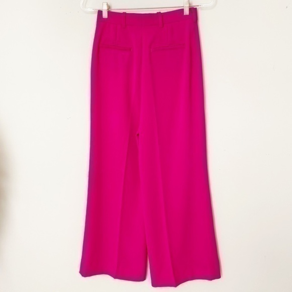 Zara pink wide leg pants